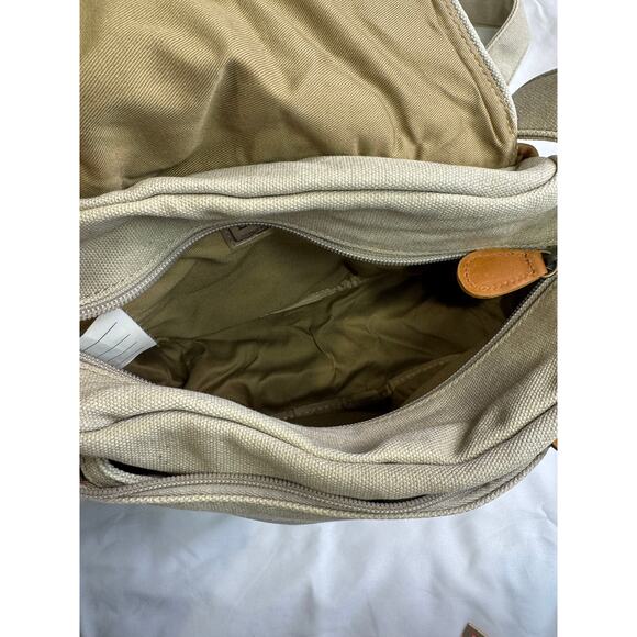 Vintage L.L. Bean Leather and Canvas Cross Body Field Bag - Picture 11 of 12